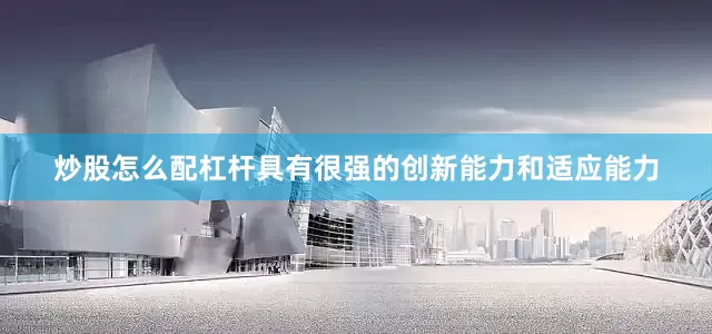 炒股怎么配杠杆具有很强的创新能力和适应能力