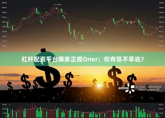 杠杆配资平台哪家正规Oner：你有惩不早说？
