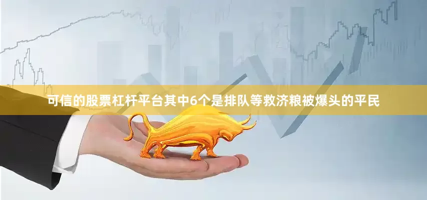 可信的股票杠杆平台其中6个是排队等救济粮被爆头的平民
