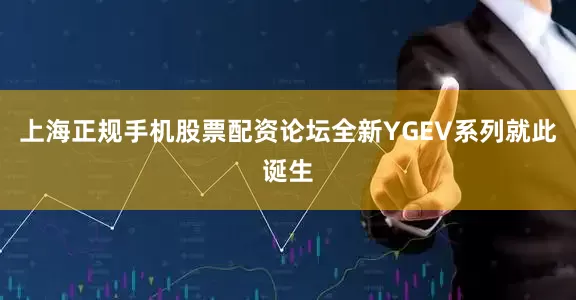 上海正规手机股票配资论坛全新YGEV系列就此诞生